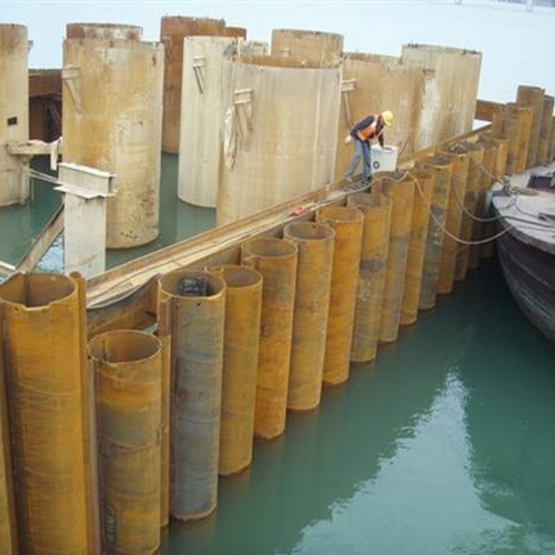 大连钢护筒现场安装